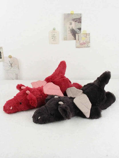 Cute Dragon Plush Toy – 38cm Soft Pterosaur Stuffed Pillow