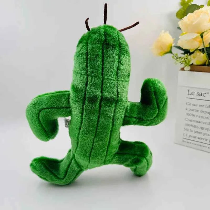 Kawaii Cactus Plush Doll - Soft Stuffed Desert Plant Toy and Room Decor Gift, 23cm