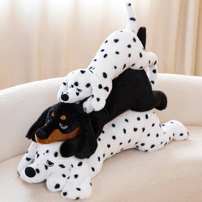 Giant Dachshund & Dalmatian Plush Toy – Cute Dog Body Pillow Stuffed Animal