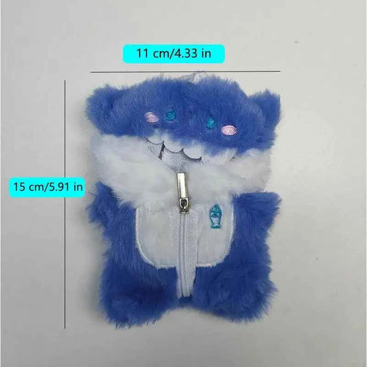 For Labubu Doll Clothes Hoodies Doll Clothes Color Match Hoodies Dolls Accessories Cute Decoration Little Cloths( no doll)