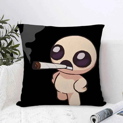 The Binding of Isaac Pillow Case - Double-sided Print Plush Square Throw Cushion Decor