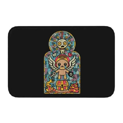 The Binding Of Isaac Pixel Front Floor Door Entrance Mat Indoor Bathroom Kitchen Doormat Living Room Carpet Rug