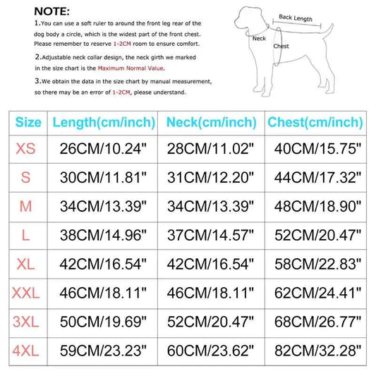 Waterproof Winter Dog Jacket & Fleece Vest with Built-in Harness - for Small to Large Dogs