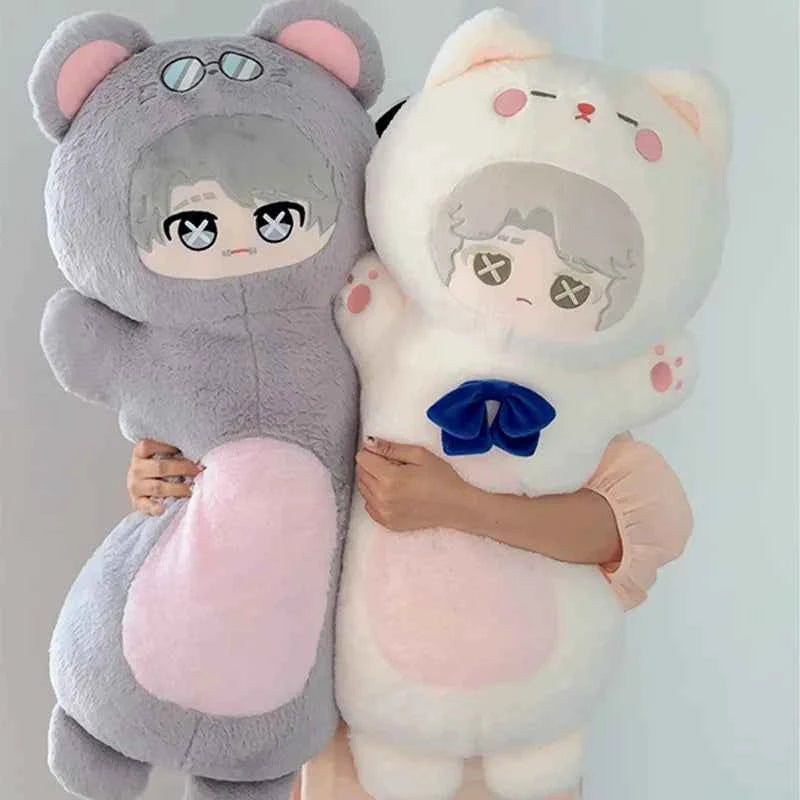 Long Cosplay Animal Plush Pillow – Giant Soft Character-Inspired Stuffed Toy
