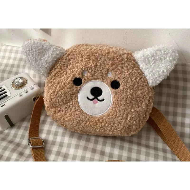 Kawaii Cute Doll Small Round Bag (6.7 in) - Stylish Women's Crossbody Phone Bag