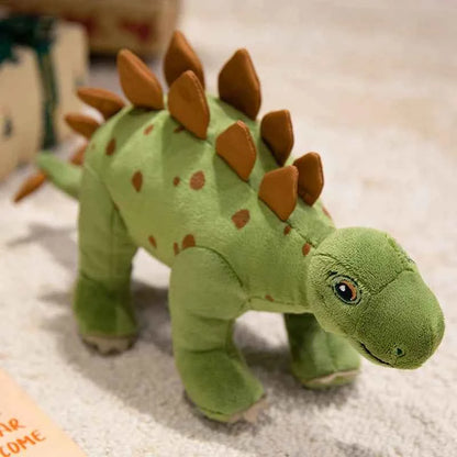 Cute Dinosaur Plush Toy - Soft Stuffed Dino Collectible Gift for Kids and Collectors, 5 Characters Sword Dragon 40cm