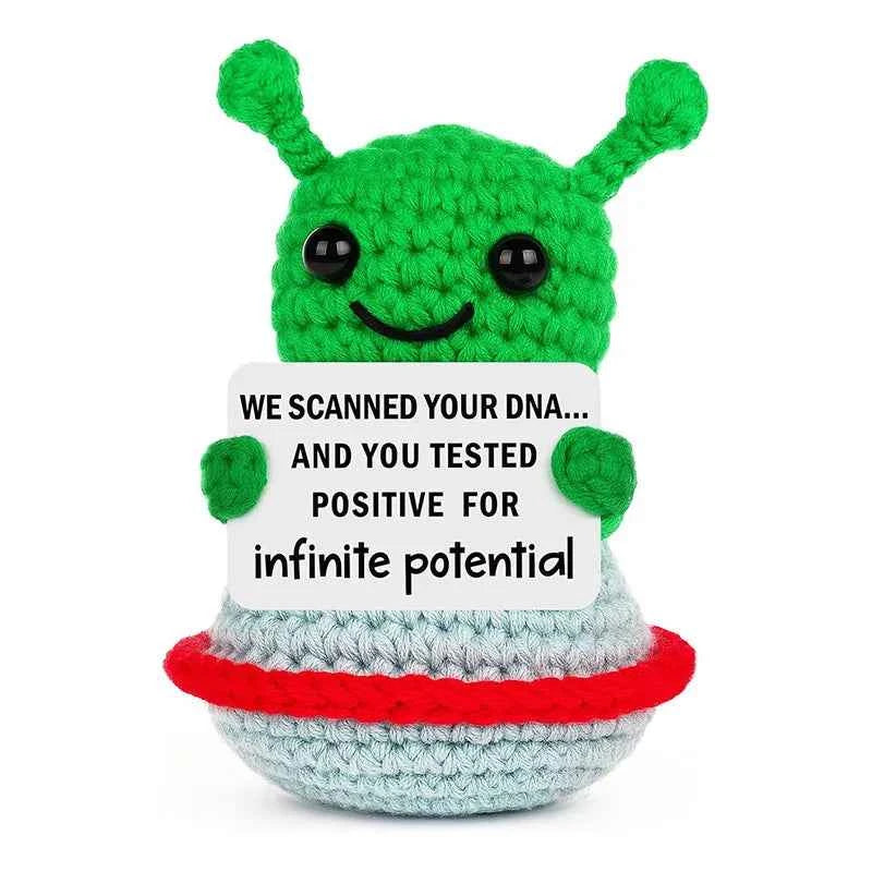 Creative Alien Doll Desktop Decoration Ornaments Handmade 4
