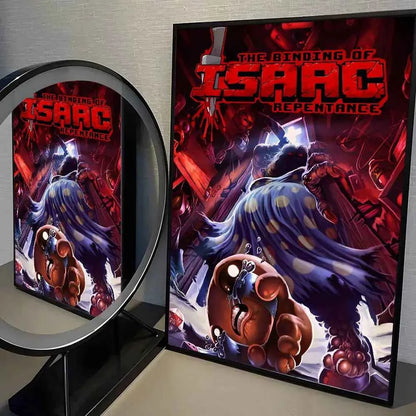 The Binding Of Isaac Poster - High Quality PVC Aesthetic Wall Decoration Painting