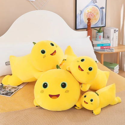 Cute Milk Dragon Plush Toy – Soft Cartoon Dragon Pillow