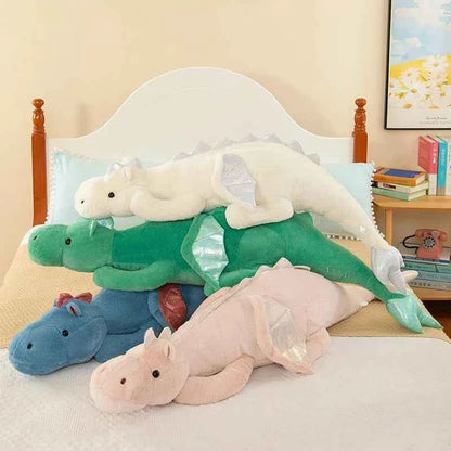 Giant Flying Dragon Plush Toy – 150cm Long Stuffed Pillow