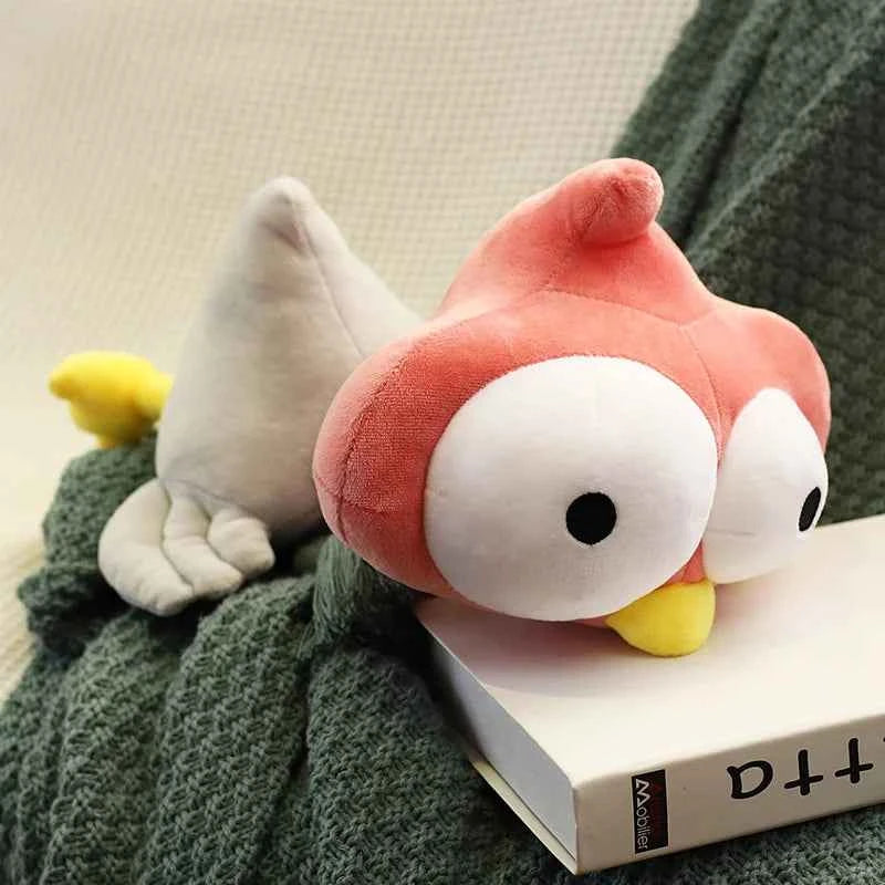 Kawaii Ostrich Plush Toy – Squishy Simulation Bird Stuffed Animal Hug Pillow (50–100cm)