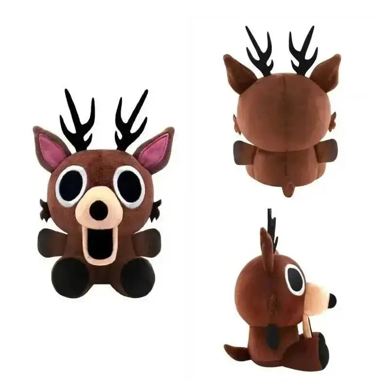 Forest Animal Plush Toy – Elk Deer & Owl Stuffed Doll 20CM baby elk