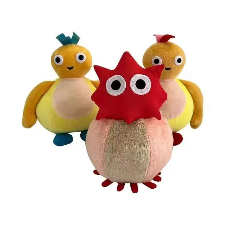 5pcs Twirlywoos Chickedy & Peekaboo Plush Toy Set (6.7-10.2 in) - Best Kids Birthday Gift