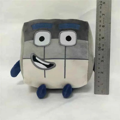 10pcs Cartoon number Plush Doll Toy Educational Stuffed Movie TV number Toys Kids Gift early childhood education doll