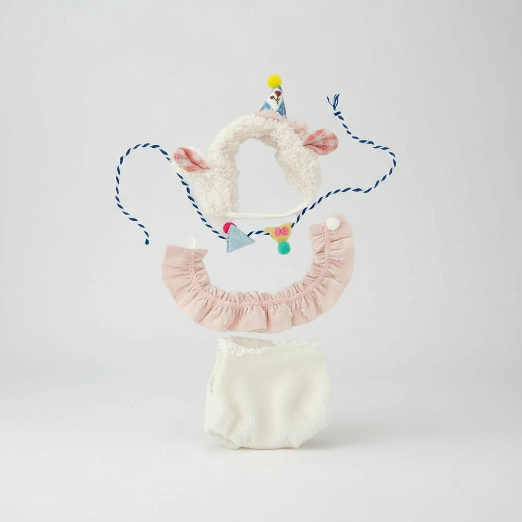 For Labubu V1 V2 Idol 17cm Cute Doll Clothes Fashion Sweater Outfit Accessories Party Sweater Clothing Cute Decoration Gifts