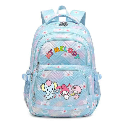 My Melody Waterproof Children Backpack - Princess Schoolbag for Teenage Girls (16.9 in)