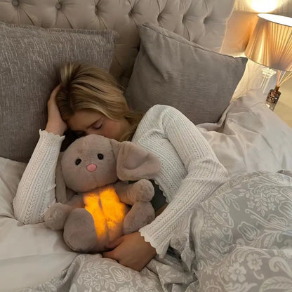 Breathing Bunny Plush Toy – Soft Rabbit Sleep Companion