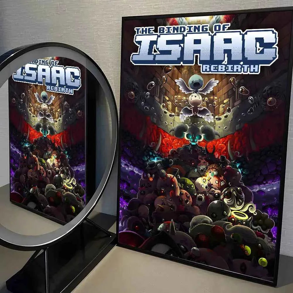 The Binding Of Isaac Poster - High Quality PVC Aesthetic Wall Decoration Painting
