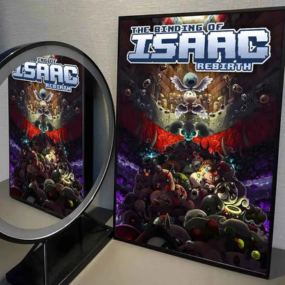 The Binding Of Isaac Poster - High Quality PVC Aesthetic Wall Decoration Painting