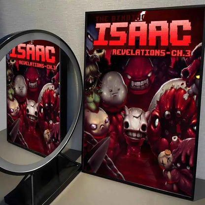 The Binding Of Isaac Poster - High Quality PVC Aesthetic Wall Decoration Painting