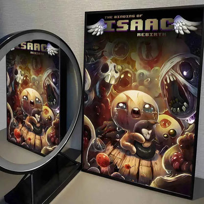 The Binding Of Isaac Poster - High Quality PVC Aesthetic Wall Decoration Painting