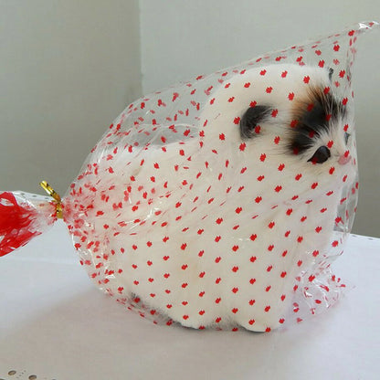 Kawaii Long-Haired Cat Plush with Sound