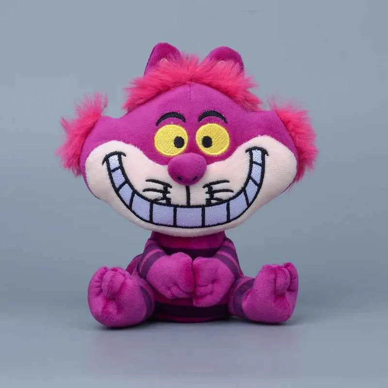New Plush Stuffed Toy Cute Alice Wonderful Cat Cheshire Cat Kawaii Plush Doll Backpack Decoration Children's Birthday Gift