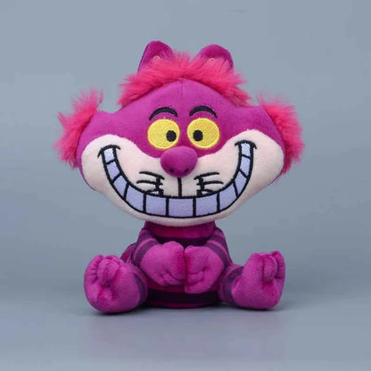 New Plush Stuffed Toy Cute Alice Wonderful Cat Cheshire Cat Kawaii Plush Doll Backpack Decoration Children's Birthday Gift