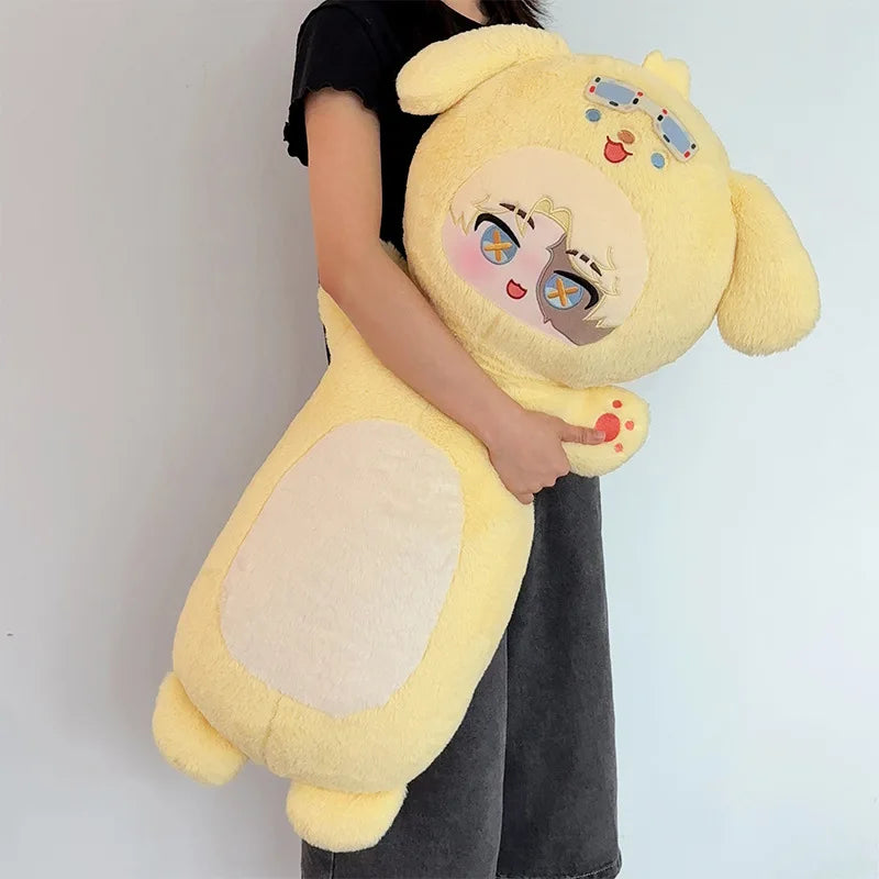 Long Cosplay Animal Plush Pillow – Giant Soft Character-Inspired Stuffed Toy Exploration 31.5" (80cm)
