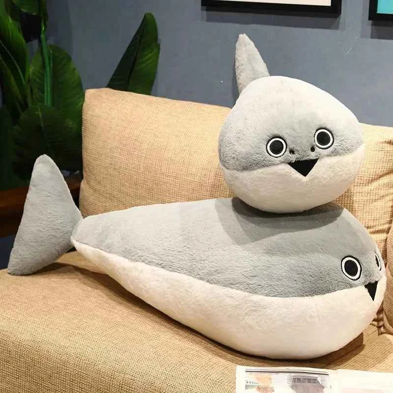 Sacabambaspis Plush Toy – Giant Lifelike Prehistoric Fish Stuffed Pillow