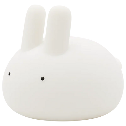 Kawaii Soft Silicone Bunny Night Light (4.6 in) - Rechargeable Timer Lamp