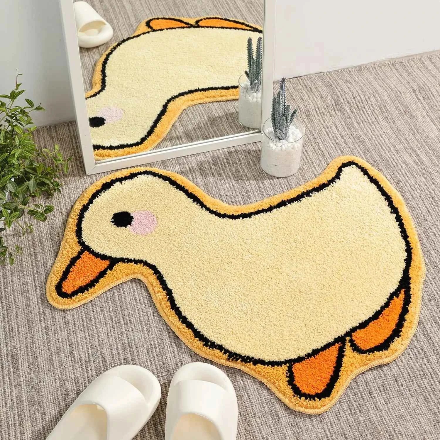 Lovely Duck Carpet Bathroom Non-Slip Absorbable Door Mat FYR 1