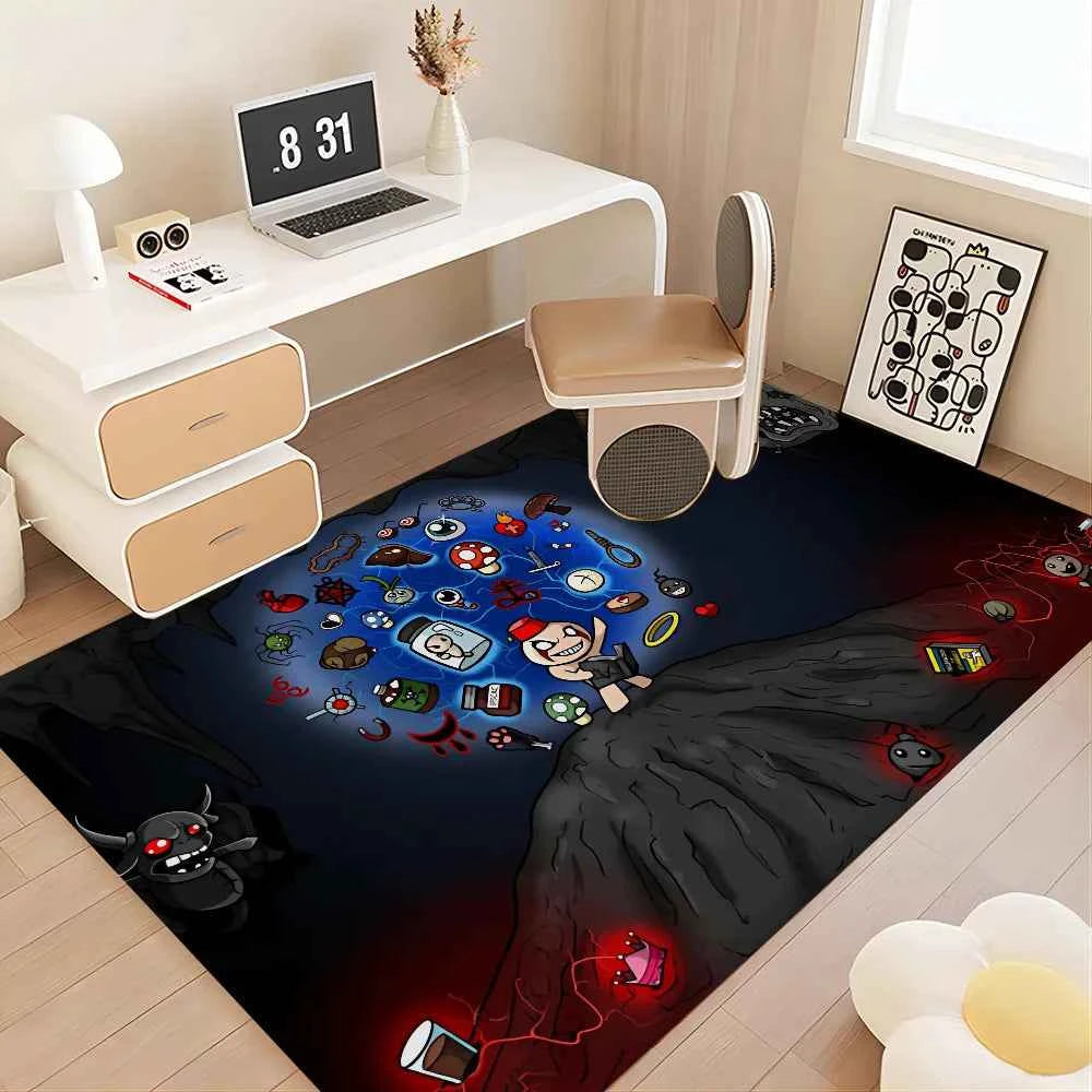 The Binding Of Isaac Door Mat Anti-slip Absorb Water Long Strip Cushion Bedroon Mat Bedside Mats
