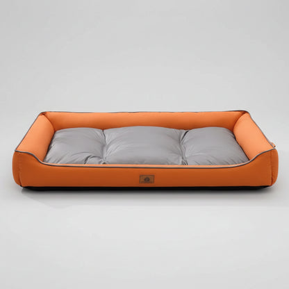Large Dog Bed Waterproof Dog Bed Big Dogs Summer Cooling Orange