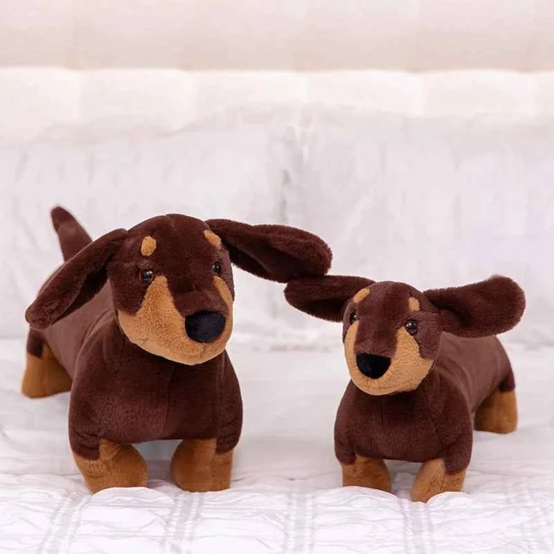 Dachshund Plush Long Pillow – Giant Sausage Dog Body Pillow Stuffed Animal