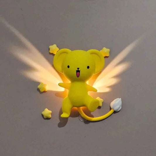Kawaii Cerberus Night Light - Cardcaptor Sakura Anime Peripheral Rechargeable Lamp
