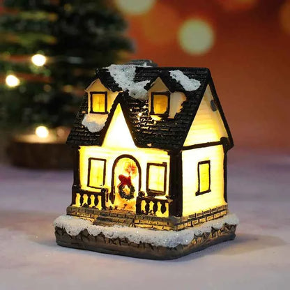 Cute Christmas House LED Night Light (2.4-3.5 in) - Home Ornaments Xmas Gift