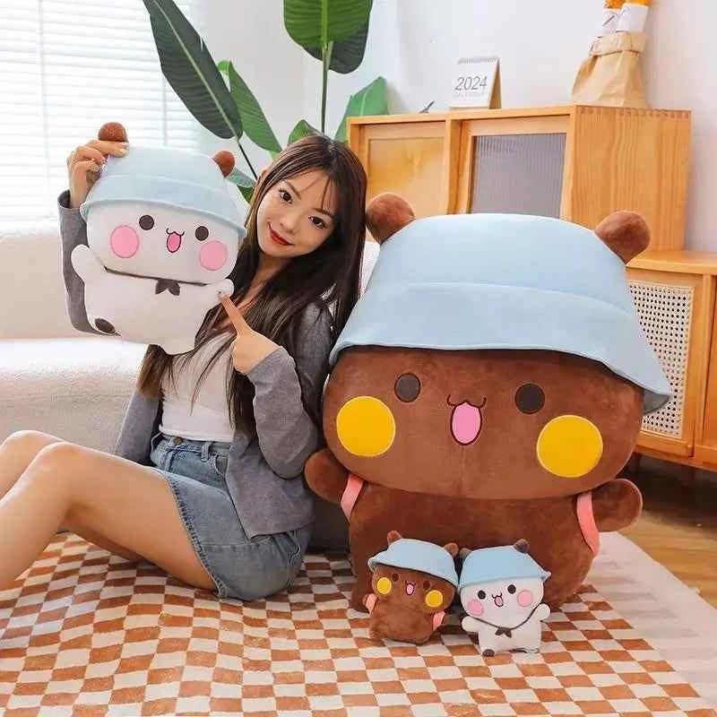Kawaii Panda Plush Stuffed Animal – Soft Cartoon Panda Bear Pillow Toy (Single & Bundle)