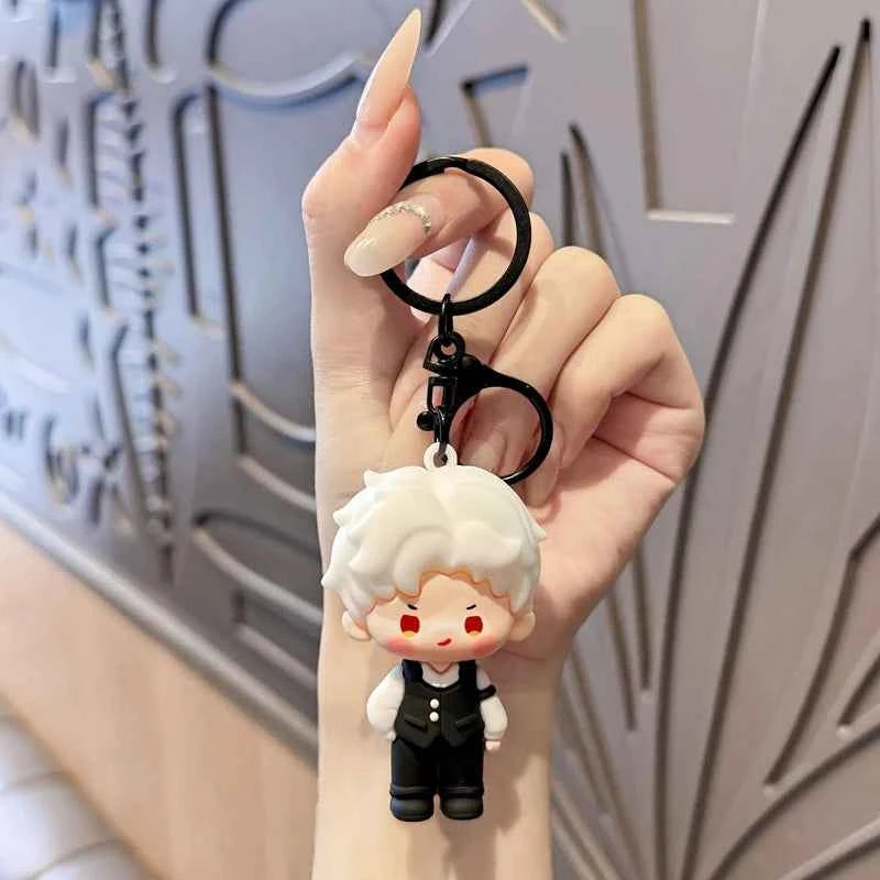 Flower Series Love & Deepspace Plush Keychain Cute Cartoon Sylus keychain