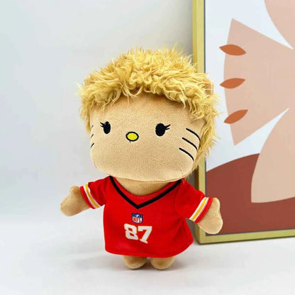 Hello Kitty Taylor Harris Plush Doll (10.24 inches) - Rugby Jersey 27 Fan Gift