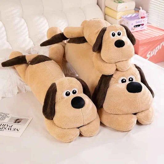 Soft Long Dog Plush Pillow Stuffed Toys Cartoon Animal Big Size Puppy Cushion Kawaii Birthday Valentine Present Gift