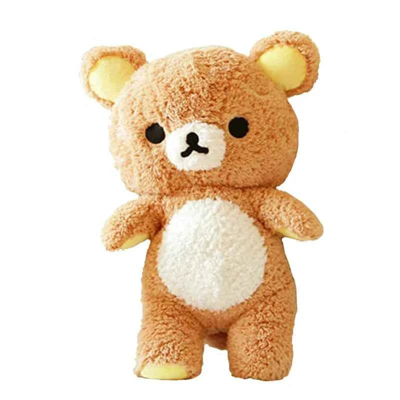 60/80cm Big Size Rilakkuma Plush Toy Kawaii Relax Bear Stuffed Dolls Animals Teddy Bear Peluche Cushion Xmas Gift For Kids