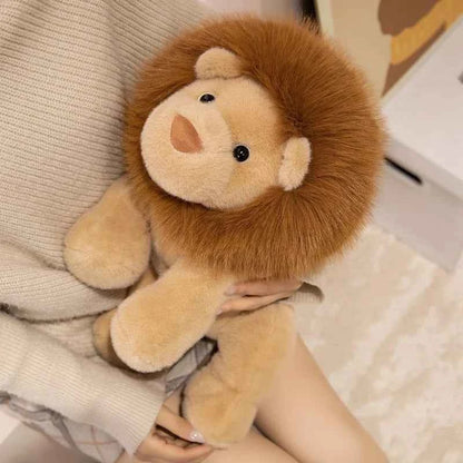 30/40/55cm Soft Kawaii Lion Plush Toys Stuffed Animals Cartoon Cute Lion Dolls Toys for Kids Room Decor Boys Birthday Gifts