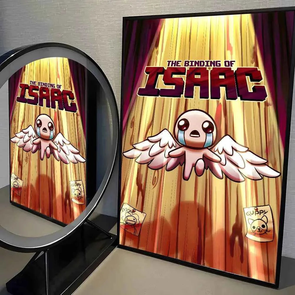 The Binding Of Isaac Poster - High Quality PVC Aesthetic Wall Decoration Painting