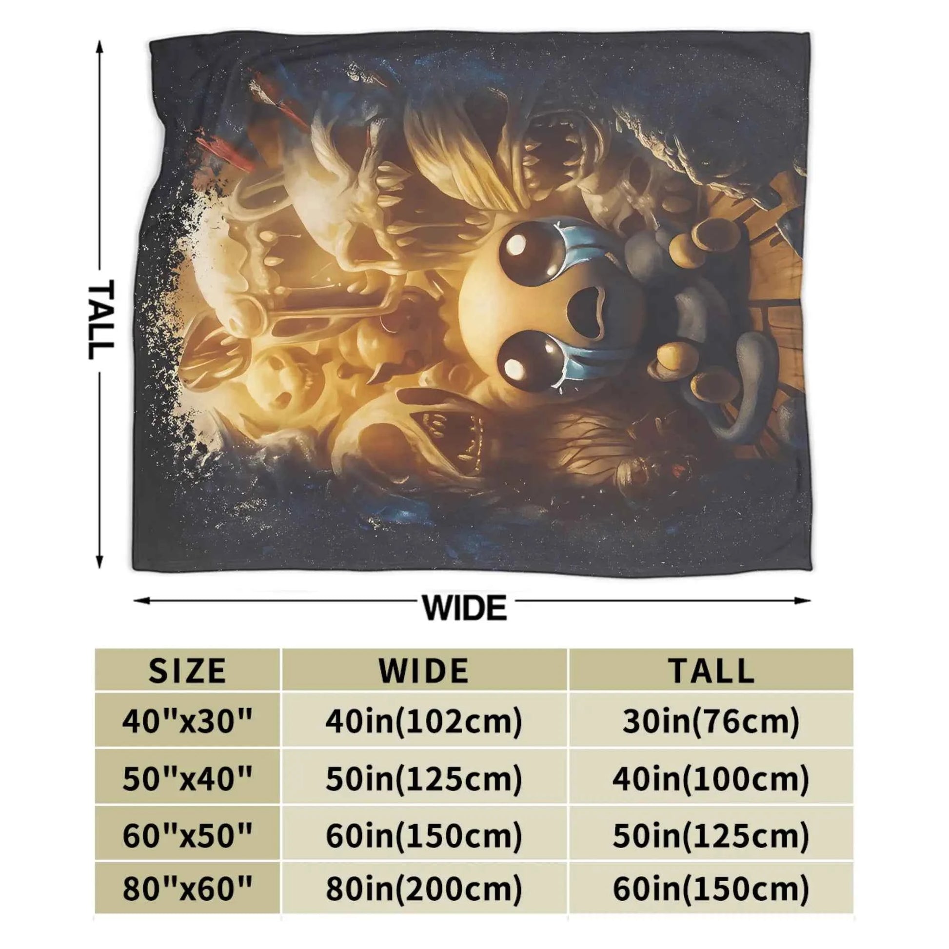 The Binding of Isaac Two Tone Warm Blanket  Child Plush Throw Blanket Novelty Home Decor Flannel Bedspread Sofa Bed Cover