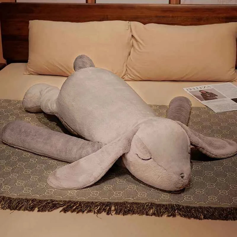Lovely Giant Big Ear Bunny Plush Toy (35.4/43.3 in) - Soft Rabbit Stuffed Pillow Gift