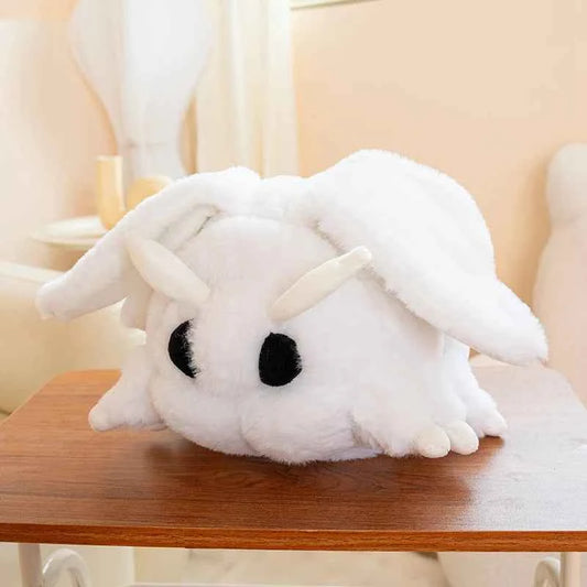 Kawaii Simulated White Moth Plush Toy – Realistic Stuffed Insect Doll for Home Decor & Collectors