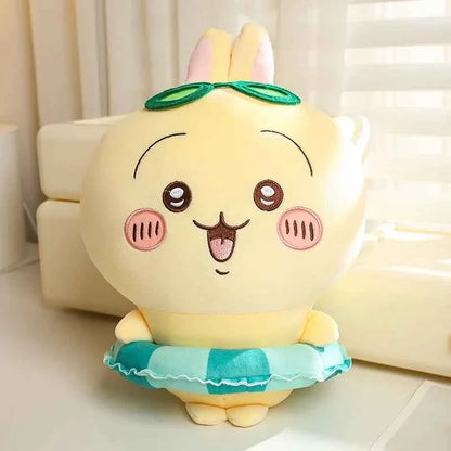 Summer Series Chiikawa Plush Collection Usagi Hachiware Toy A