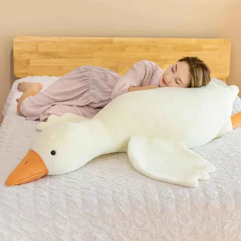 Funny Goose Plush Stuffed Soft Duck Pillow 130CM (51.2")