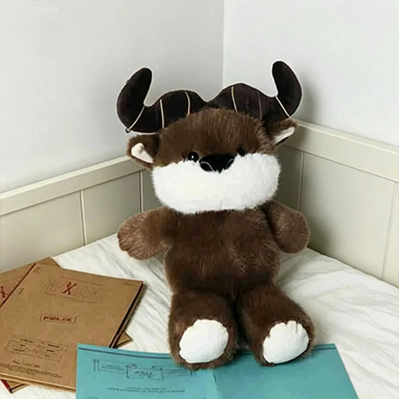 Cute Cow Plush Toy – Soft Stuffed Cow Companion Plush A 15.7" (40cm)